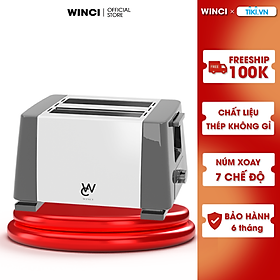 Mua Máy nướng bánh mì sandwich 2 ngăn WINCI T001  Hàng chính hãng.