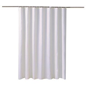 Long Shower Curtain Waterproof  Resistant Bathroom Shower Curtains