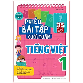 Phiếu Bài Tập Cuối Tuần Tiếng Việt Lớp 1 (Mega)