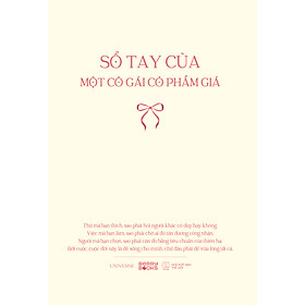 Sổ Tay Của Một Cô Gái Có Phẩm Giá