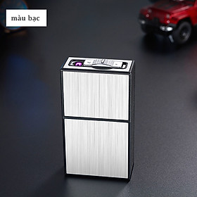 Mua Hộp đựng thuốc kiêm bật lửa điện plasma 4 tia  vừa đựng thuốc vừa đánh lửa tiện lợi