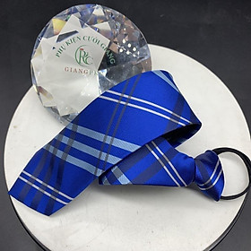Caravat nam thắt sẵn bản nhỏ 6cm bộ sưu tập cà vạt nam mẫu mới Giangpkc hoạ tiết kẻ thanh lịch 2021