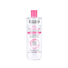 Nước tẩy trang Evoluderm Eau Micellaire 500ml
