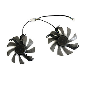 2pcs/Set 4Pin Graphics Fan VGA Cooler For KFA2 GTX 1660 GTX1660 Ti RTX 2060 Super Video As Replacement
