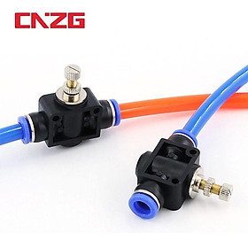 Mua VAN TIẾT LƯU CẮM ỐNG HƠI 6 HOẶC 8MM