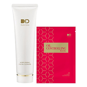 Sữa Rửa Mặt Giữ Ẩm Double Doctor (100ml) TẶNG Miếng Mặt Nạ Double Doctor Ngẫu Nhiên (25ml)