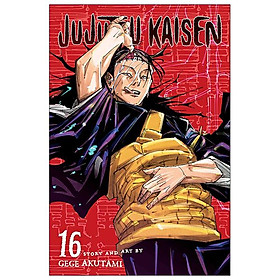 Ảnh bìa Jujutsu Kaisen 16 (English Edition)