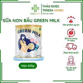 Sữa bột cho bà bầu ít béo và dễ uống GreenMilk (Hộp 400g)