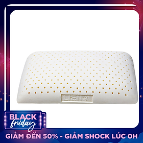 Gối Cao Su Liên Á Oval LAGOV4565 (45 x 65 cm) - Trắng