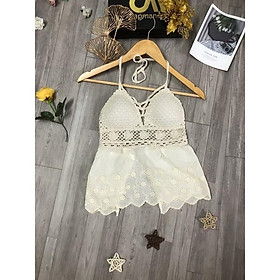-33-Set bikini ren đi biển 3 món hot hit