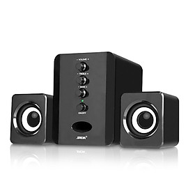 Bộ Loa Có Dây Kết Hợp Máy Tính Điện Thoại Thông Minh Siêu Trầm Sada D-202 USB USB Đen
