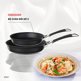 Mua Set Chảo Đôi Circulon Siêu Bền 3 Lớp Symmetry Black