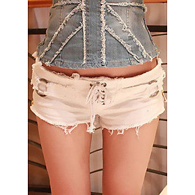 Quần short dây kéo đan dây Mã: QN768