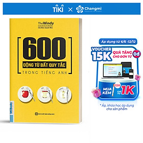 Sách 600 động từ bất quy tắc trong tiếng anh