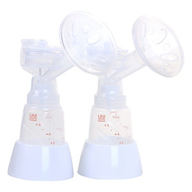 Máy Hút Sữa Điện Đôi Có Matxa Silicon Allegro# Unimom UM872002