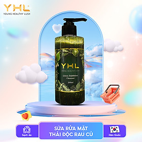 Sữa rửa mặt thải độc rau củ YHL