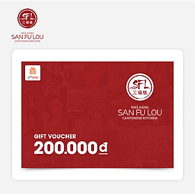Giftpop - Phiếu quà tặng San Fu Lou 200K
