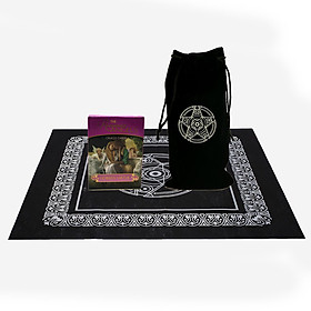 Bộ Bài Bói Tarot Romance Angels Oracle Cards Cao Cấp và Túi Nhung Đựng Tarot và Khăn Trải Bàn Tarot