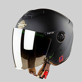 Mũ Bảo Hiểm ¾ NAPOLI, Hai Kính  Đẹp