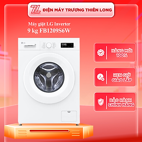 Máy giặt LG Inverter 9 kg FB1209S6W - Hàng chính hãng - Giao HCM và 1 số tỉnh thành