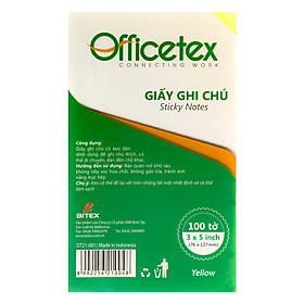 Giấy Ghi Chú OFFICETEX (3 x 5 inch)