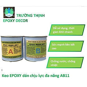 Keo Dán Gỗ, Keo Dán Đá Epoxy Chịu Lực AB11 - Trường Thịnh Sài Gòn