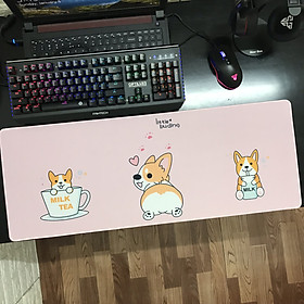 [80x30x0.3 - Nhiều mẫu] Miếng Lót Chuột, Bàn Di Chuột, mouse pad Cute dễ thương cỡ lớn