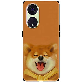 Ốp lưng cho Oppo Reno 2Z - 2F - Reno 6Z - Reno 7Z 5G - 8Z 5G - Reno 8T 4G - Reno 8T 5G - Cún Cười - Hàng Chính Hãng