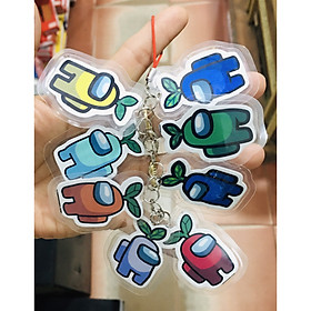 Among Us Dây móc chùm 8 miếng