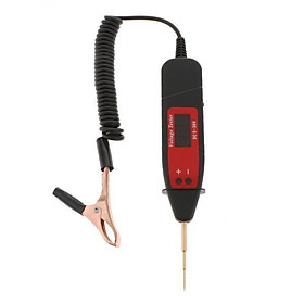 4X Truck LED 5-36V Circuit Tester Test Pen with Testing Probe w/ Ground Clamp