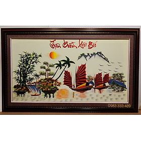 Mua TRANH THÊU - THUẬN BUỒM XUÔI GIÓ