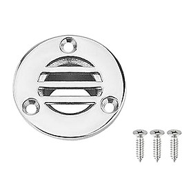 22mmStainless Steel Floor Drain Strainer Brush Grate Plug for Boat Deck Drainage