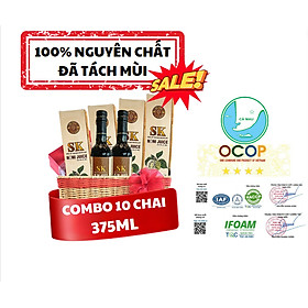 Combo 10 chai Nước cốt trái nhàu SK Noni Juice Premium 375ml