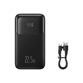 Mua Sạc Dự Phòng OS-Baseus Comet Series Dual-Cable Digital Display Fast Charge Power Bank (Kèm dây sạc USB to C  30cm)(Hàng chính hãng)