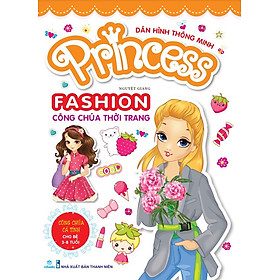 [Download Sách] Dán hình thông minh Princess Fashion công chúa thời trang - Công chúa cá tính (cho bé từ 3-8 tuổi )