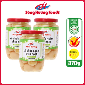3 Hũ Cà Pháo Muối Ngâm Chua Ngọt Sông Hương Hũ 370g