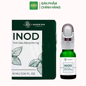 Tinh dầu hôi miệng Inod Huyền Phi 10ml tác dụng giảm nhiệt miệng, v iêm lợi, sâu răng sau 1 liệu trình