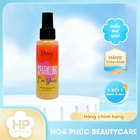 Xịt Body Mist Nhũ Kim Tuyến Diary Eau De Perfume Fine Mist (03 Mùi Hương)