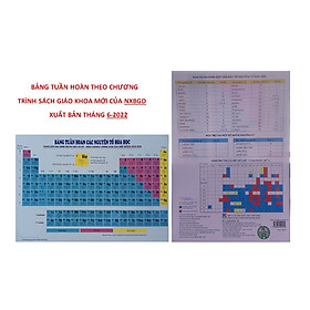 Sách - Bảng tuần hoàn các nguyên tố Hóa Học - Theo chương trình GDPT 2018 XB 6.2022