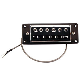 Black Humbucker Pickup for LP Electric Guitar Parts Dual Coils