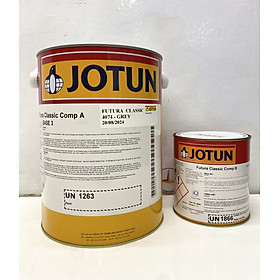 Mua Sơn Epoxy Jotun Futura Classic base 3 màu Grey 4074 (Xám) 5L/bộ