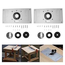 2 lot Router Table Insert Plate Screws Kit for Woodworking Engraving Benches