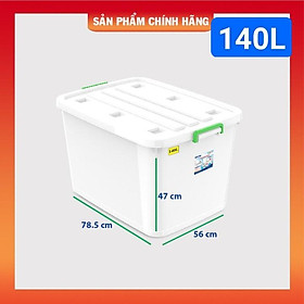 Mua Thùng nhựa Duy Tân có bánh xe 140L