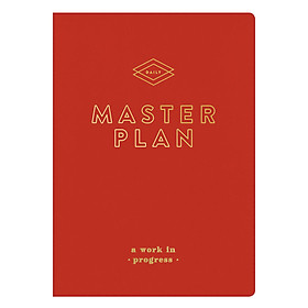 Master Plan Writer'S Undated Planner