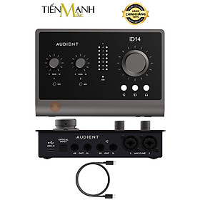 Soundcard Audient iD14 MK2 - Sound Card Bộ Thu Âm Thanh và Livestream MKII USB-C Audio Interface Hàng Chính Hãng