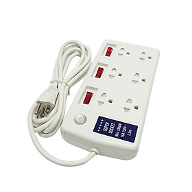 Ổ cắm kéo dài cao cấp ba chấu Super Công Suất Lớn LiOA 6SS2.5-3
