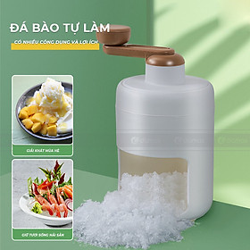 Dụng Cụ Bào Đá , Xay Đá Cầm Tay Mini Damas T555 - Hàng Chính Hãng