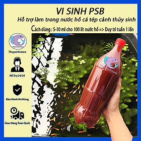 1,5 Lít Vi sinh quang hợp Psb làm trong và sạch nước xử lý chất thải hồ cá cảnh thủy sinh