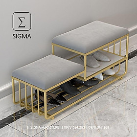 Mua Ghế kết hợp tủ giày Phong cách Bắc Âu Sang trọng thanh lịch ( Hàng có sẵn tại kho)