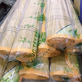 Mua Chiếu kí túc xá sinh viên 80cmx1.9m ( trắng vàng và kẻ